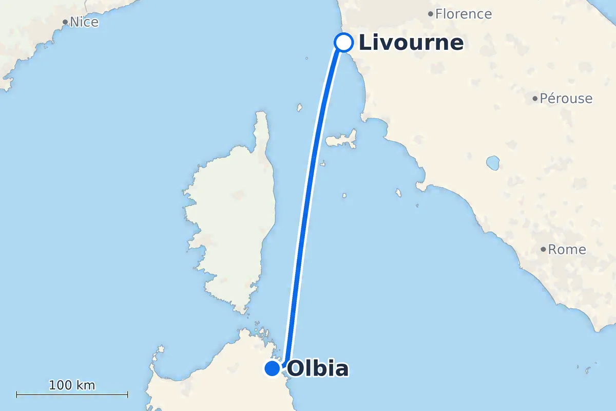 Livourne - Olbia
