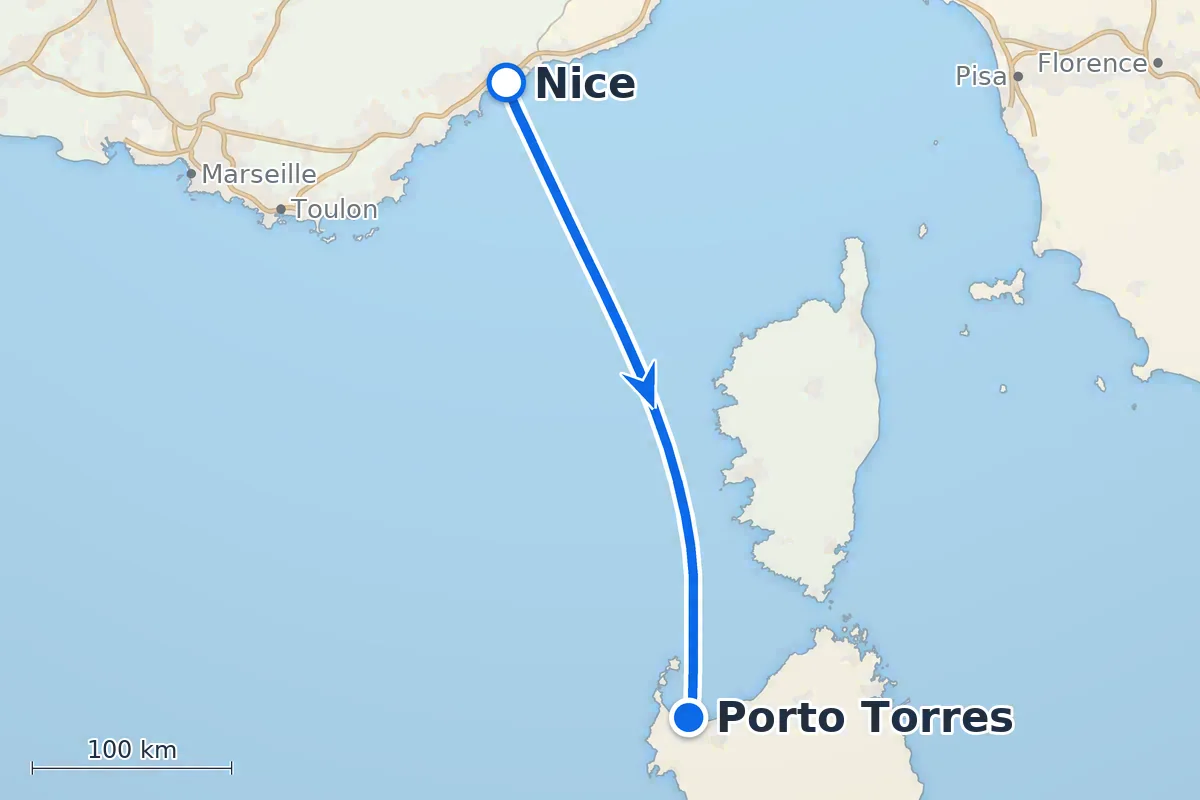 Nice - Porto Torres