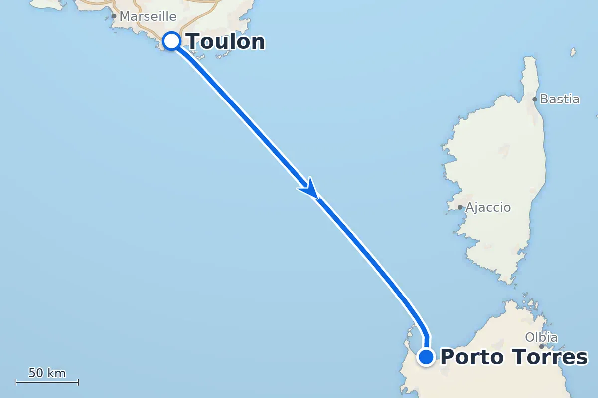 Toulon - Porto Torres