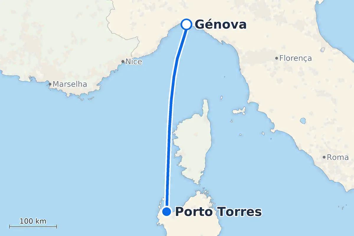 Génova - Porto Torres
